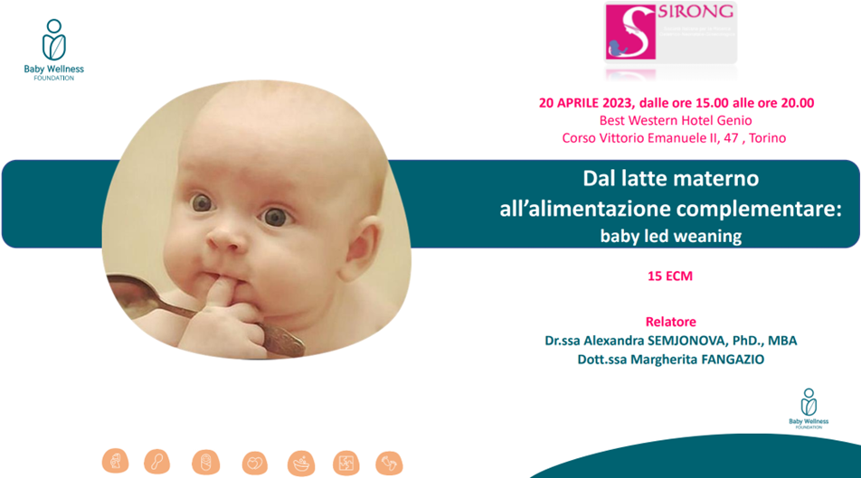 Baby Wellness Foundation in collaborazione con SIRONG