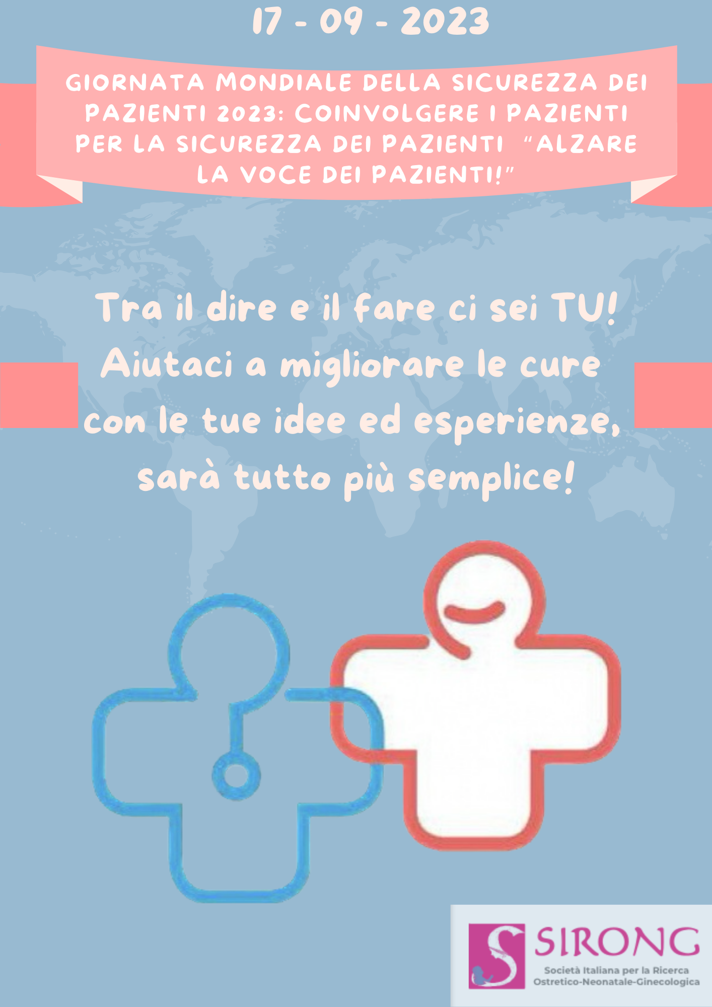 “Giornata nazionale per la sicurezza delle cure e della persona assistita”